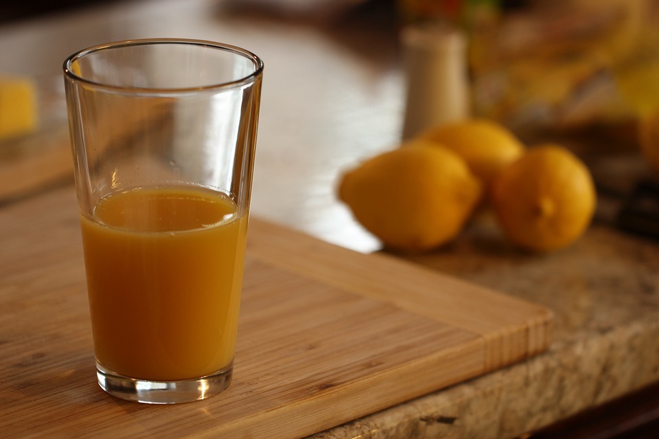 Base de zumo de naranja